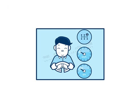及时换挡，缓慢加油