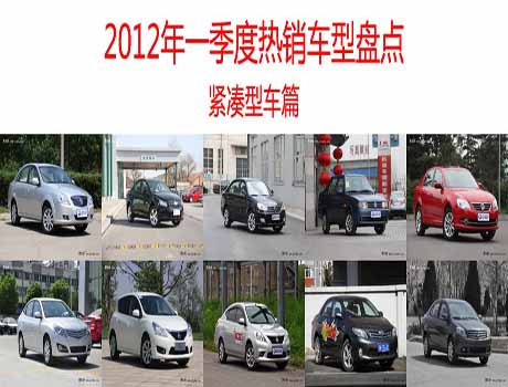 2012热销紧凑车型