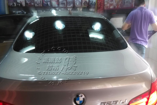 贴车膜后后挡