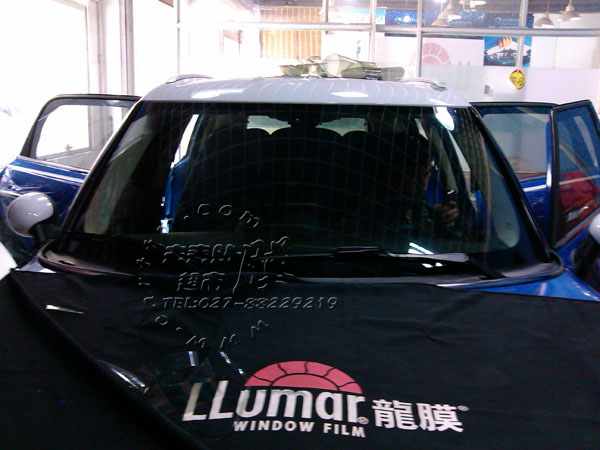 MINI cooper 贴龙膜